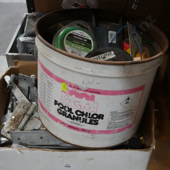 Hinges, brackets etc