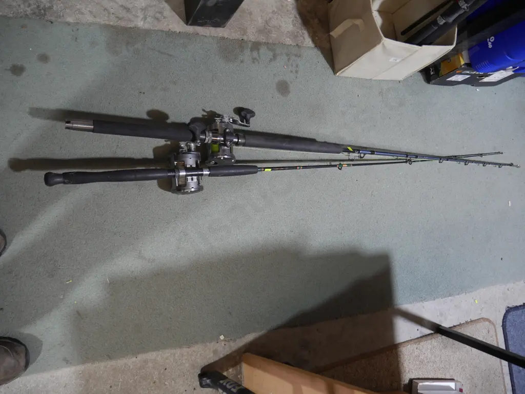 Two boat rod and reels Image 1++