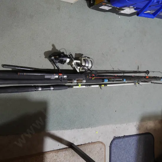 Fishing rods and reels