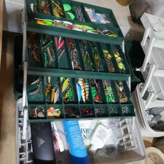 Assorted fishing gear