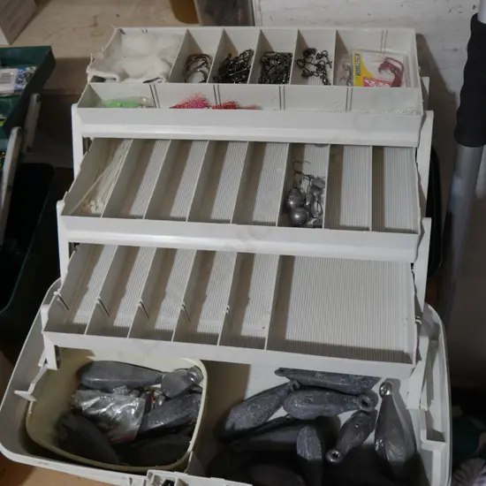 Assorted fishing gear