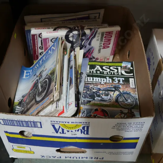 Motorcycle magazines