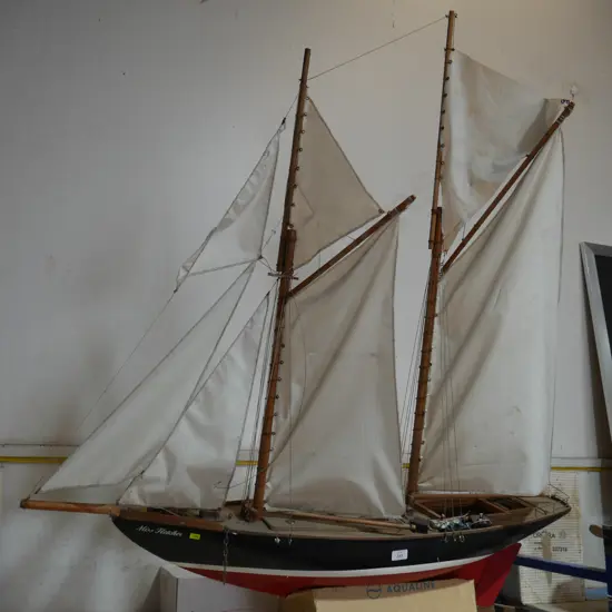 Miss Fletcher model boat