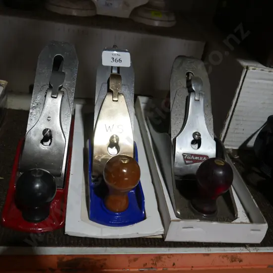 3 metal wood planes