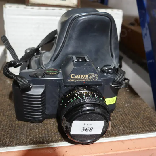 Canon camera and bag