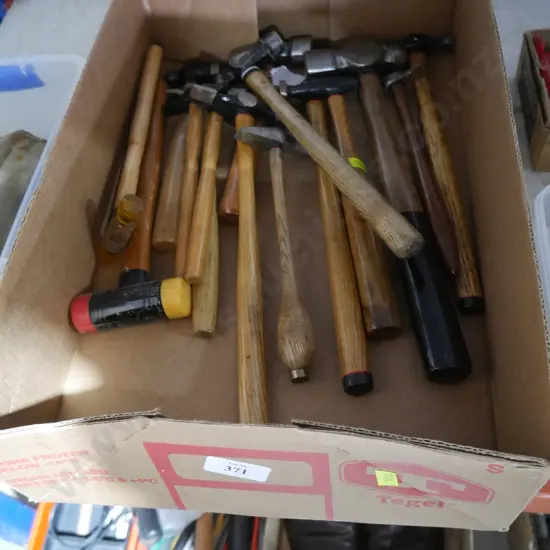 Assorted hammers