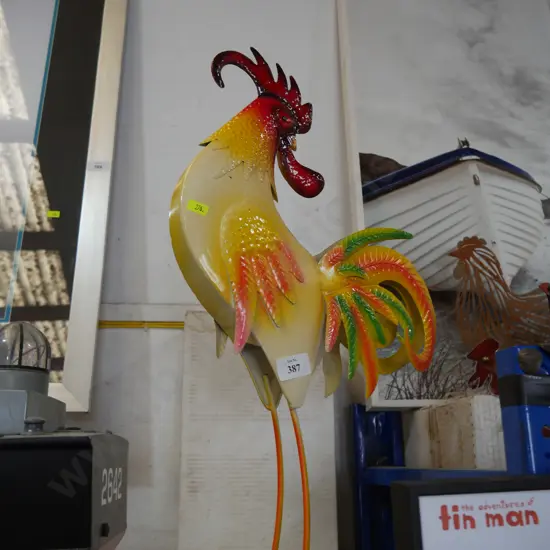 Metal rooster