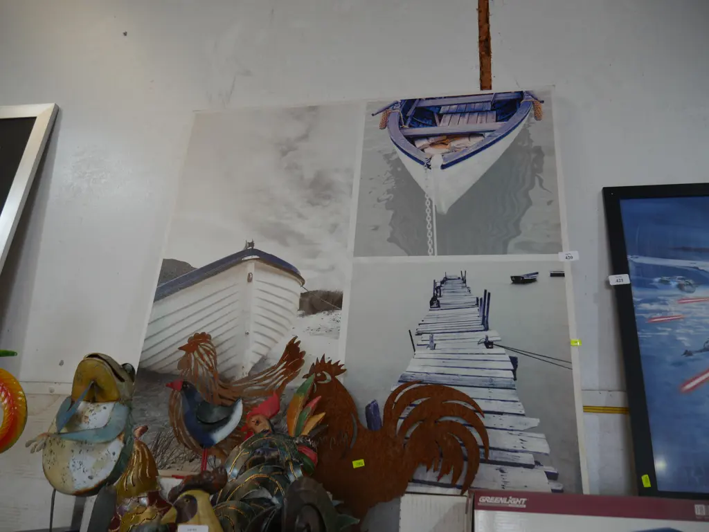 Canvas boat picture Image 1++