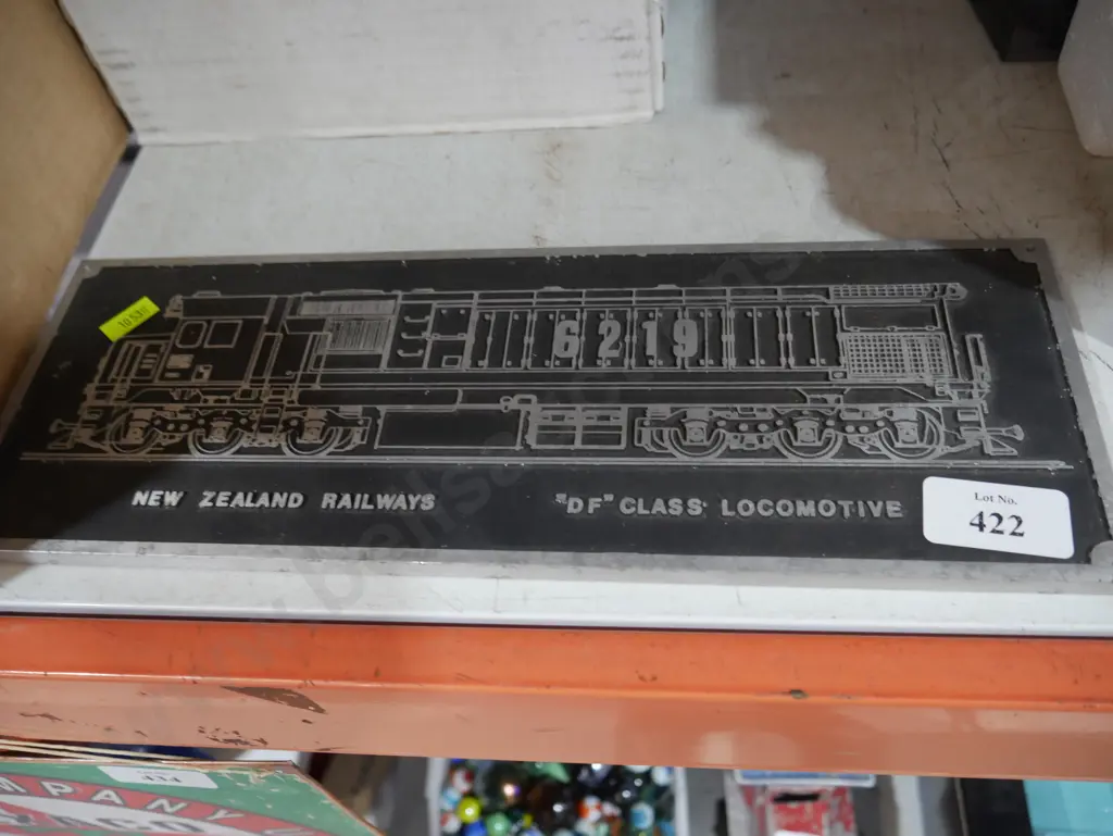 Metal New Zealand railways sign Image 1++