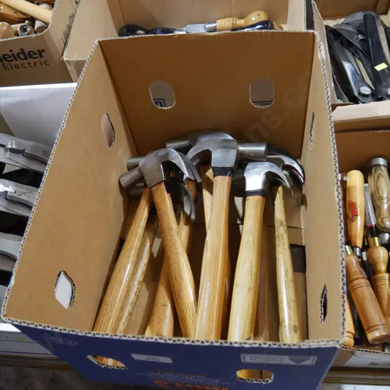 Assorted hammers