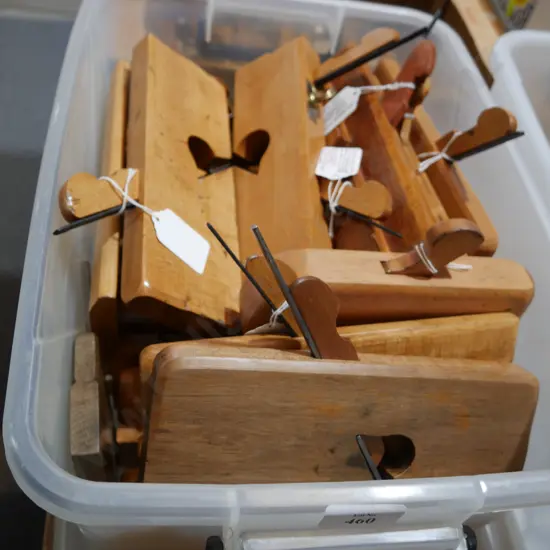 Assorted wood planes