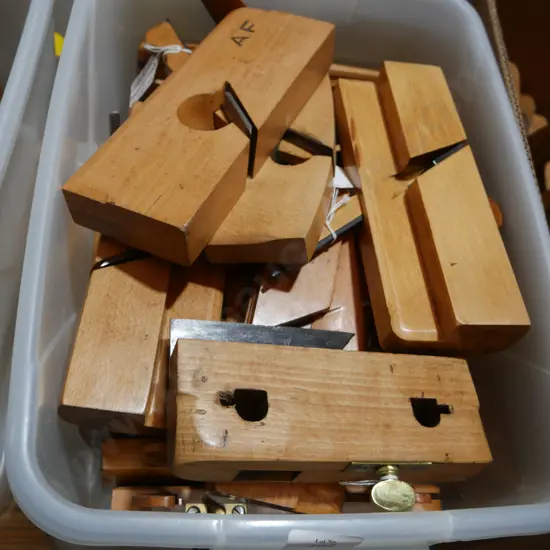Assorted wood planes