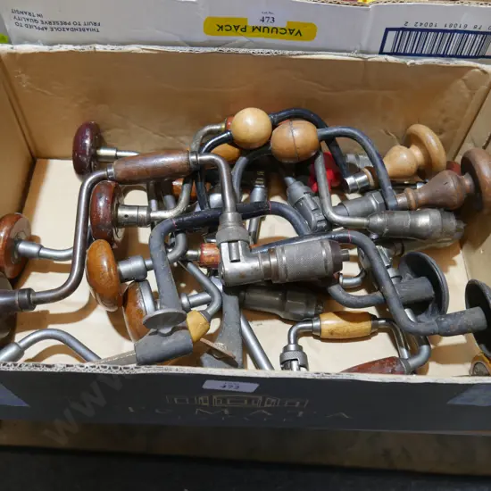 Assorted hand drills