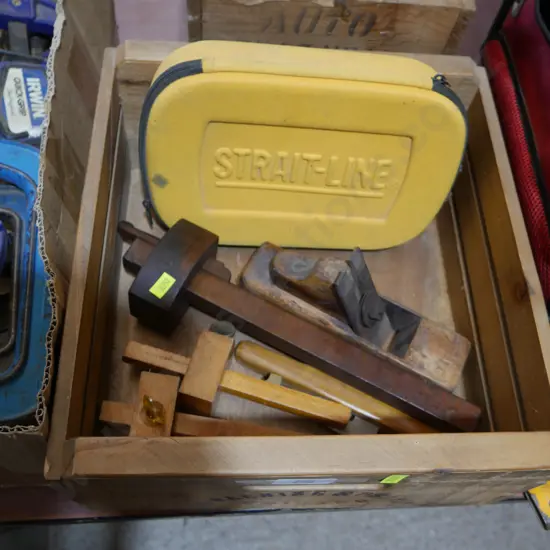 Gauges wooden plane etc