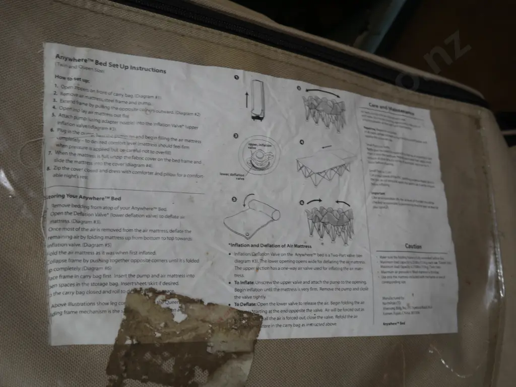 Queen anywhere bed Image 1++