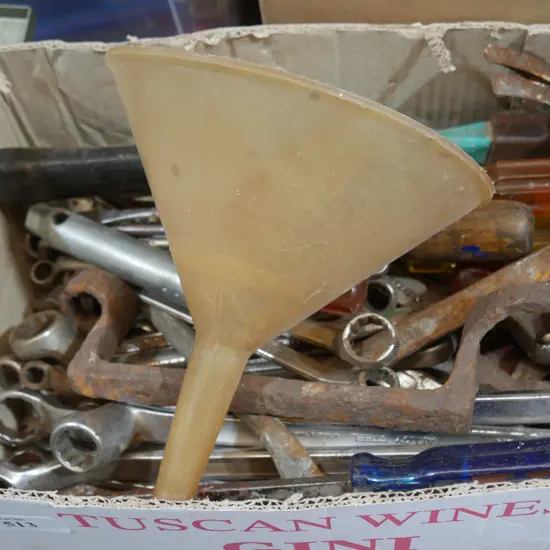 Ring  spanners screwdrivers