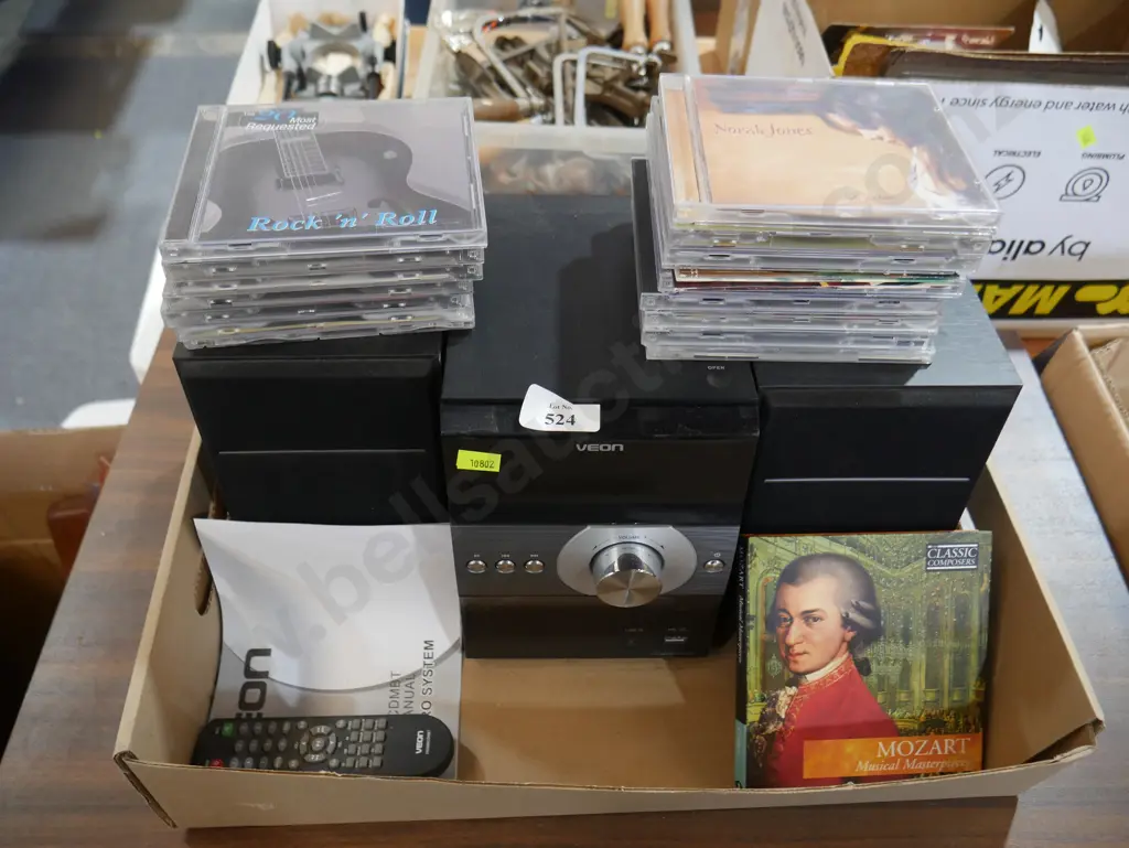 Veon  mini system and CDs Image 1++