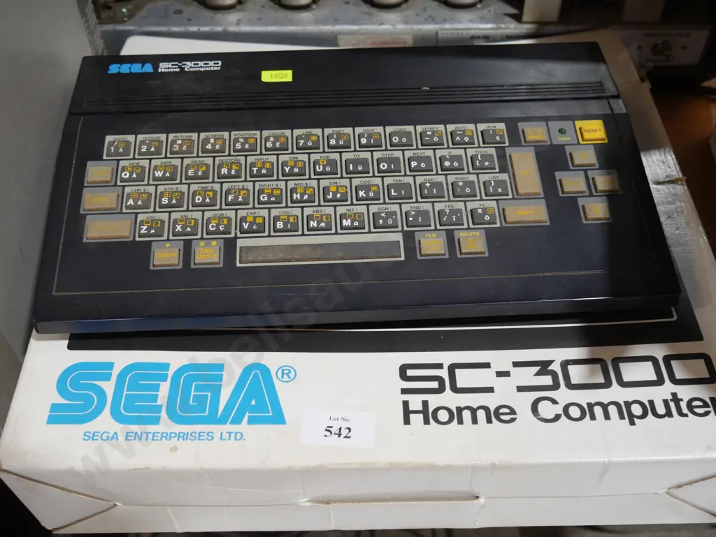 Sega home computer games keyboard joy stick Image 1++