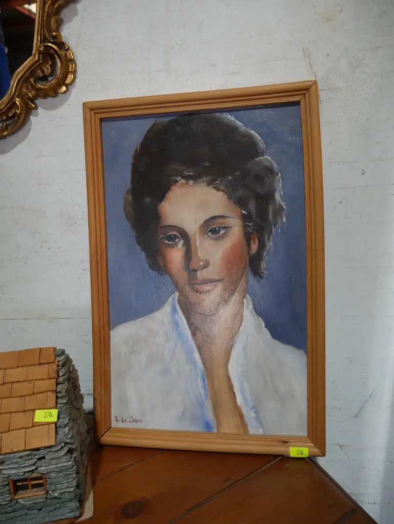 L. Le Cren artwork and ornamental cottage Image 1++