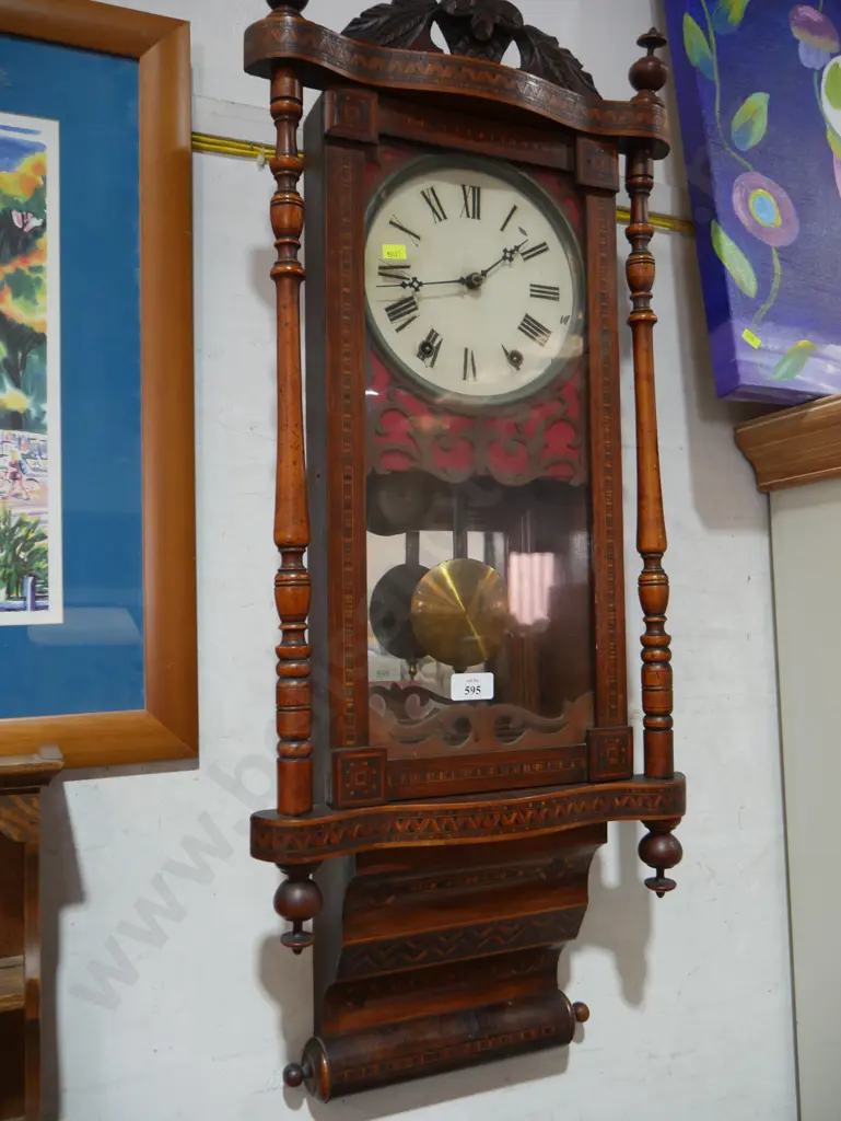 Ornate wall clock Image 1++