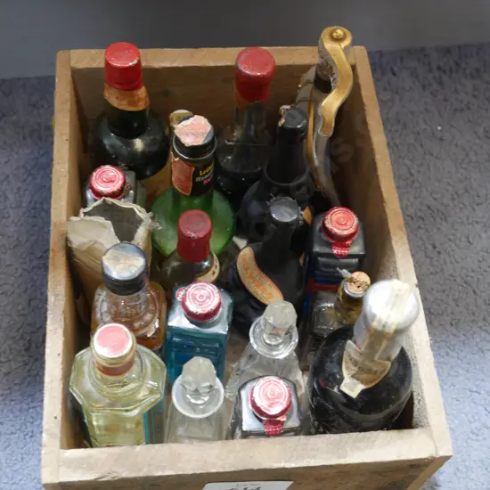 Spirit miniature bottles