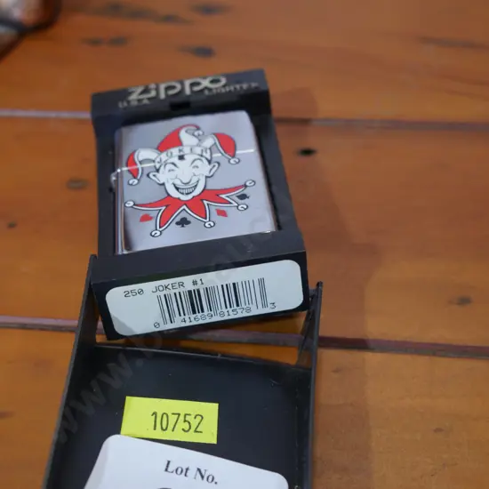 Zippo joker lighter