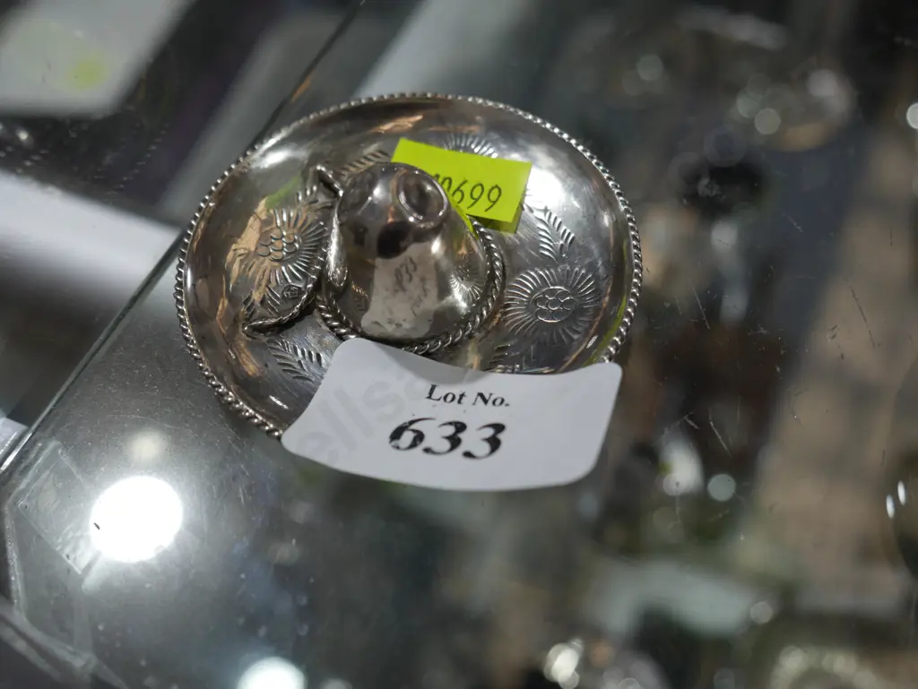 Mexican silver hat Image 1++