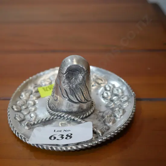 Silver Mexican hat