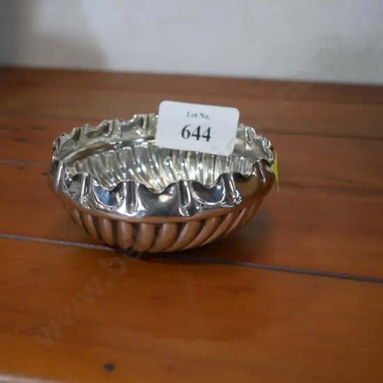 Sterling silver dish