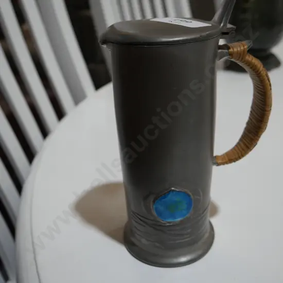 Tudric Pewter lidded jug