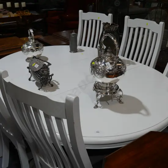 Dining table and 6 chairs