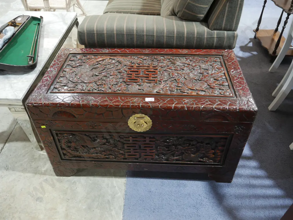 Champhor wood chest Image 1++