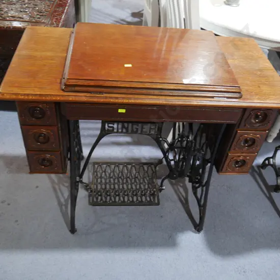 Singer treadle sewing machine