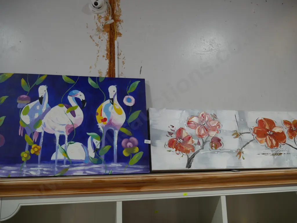 2 canvas artworks Image 1++