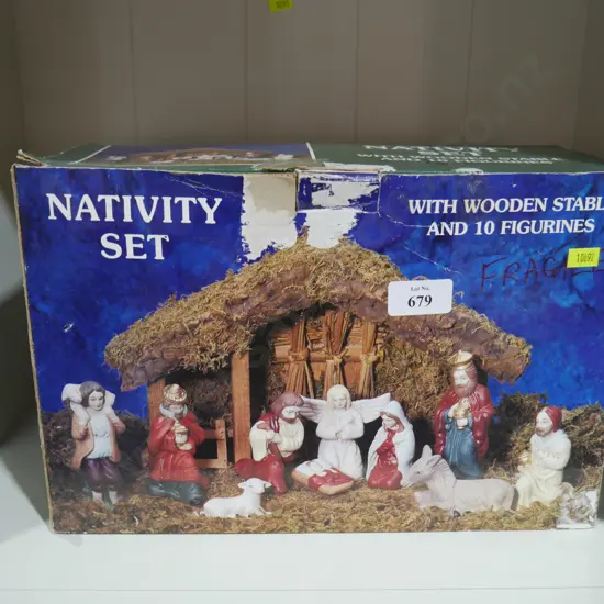 Nativity set