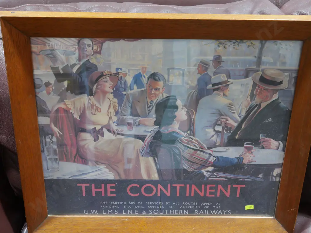 Two framed posters Image 1++