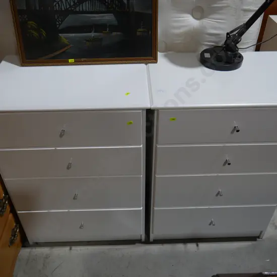 Pair chest of drawers