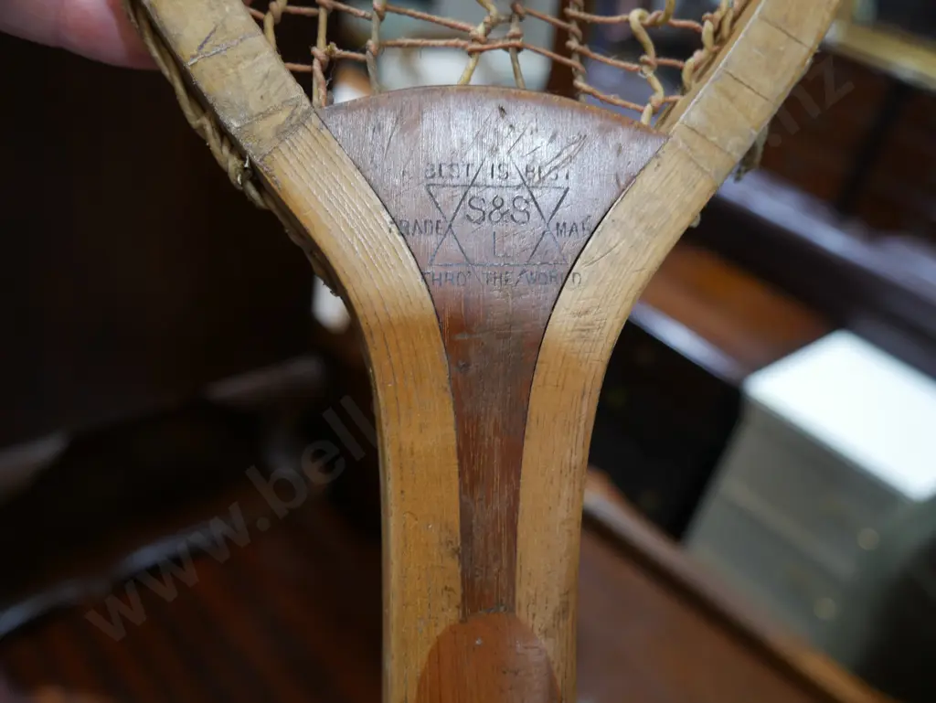 Three wooden rackets Image 1++