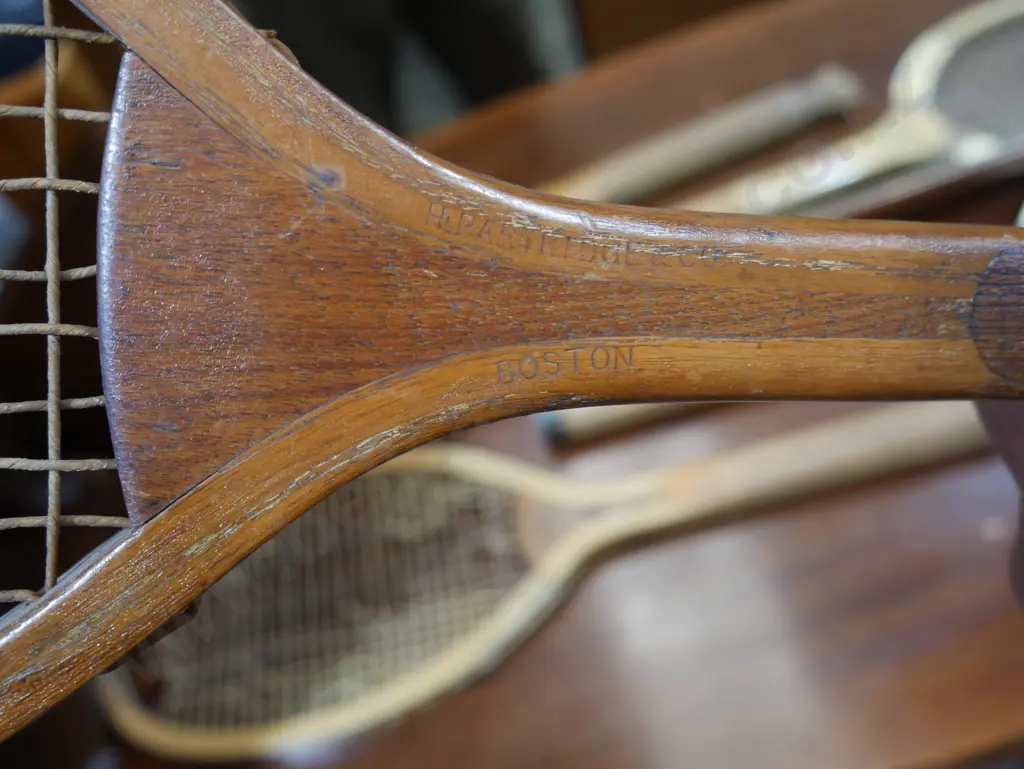 Three wooden rackets Image 1++