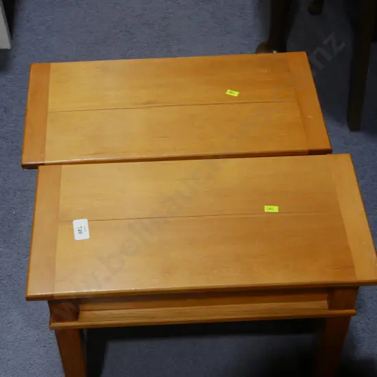 Pair of side tables