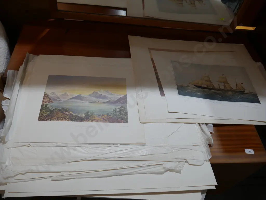 Assorted limited edition New Zealand prints Image 1++