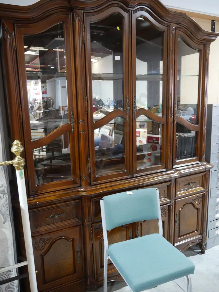 Large glazed top sideboard Image 1++