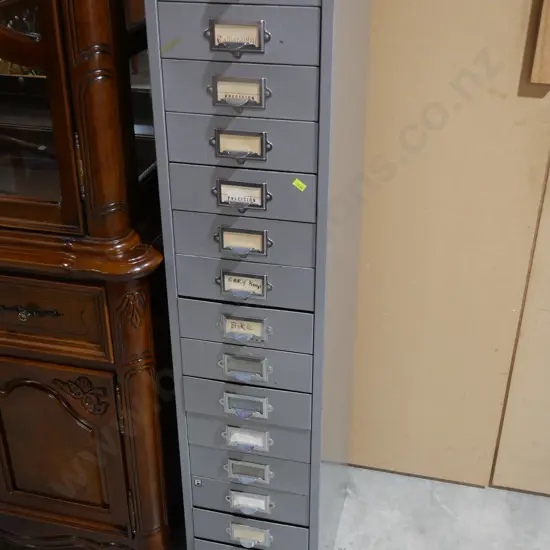 Tall filing drawers