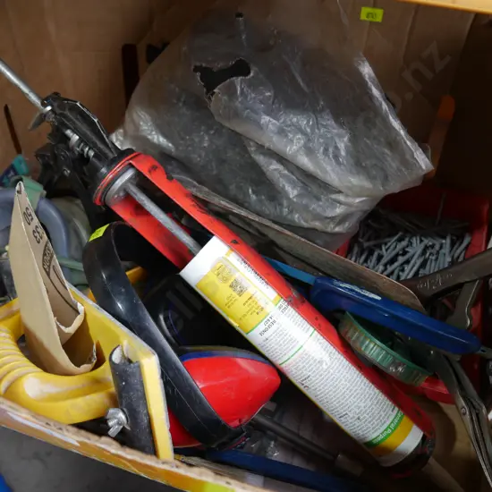 Box of tool sundries