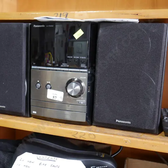 Panasonic cd stereo system