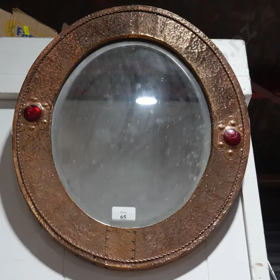 Oval mirror