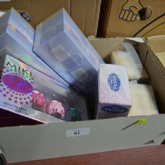 Lip gloss, Alpine silk creams etc