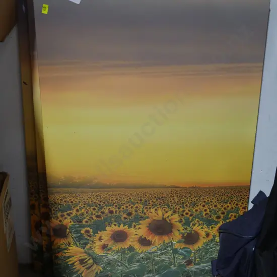 Sunflower canvas art