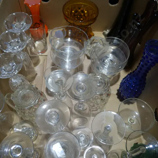 Glassware, vases