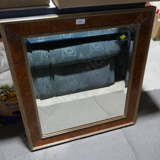 Framed mirror